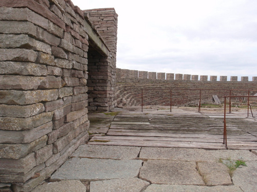 Viking Fortress Interior Structures.